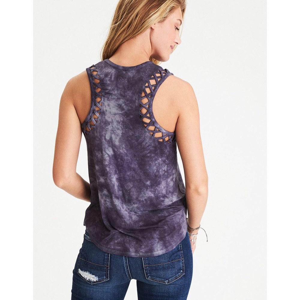 BNWOT AEO Soft & Sexy Cage Detail Muscle Tank